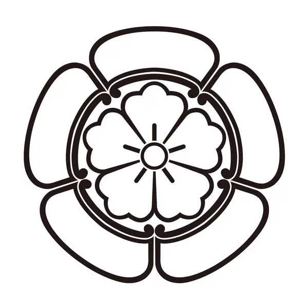 Bu geleneksel Japon aile arması Mokkomon 'un vektör verisi.