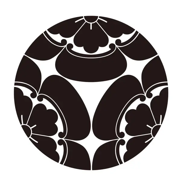 Bu geleneksel Japon aile arması Mokkomon 'un vektör verisi.