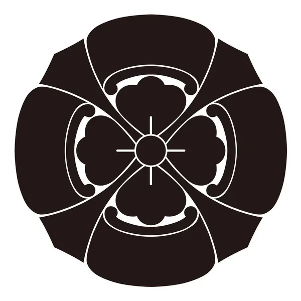 Bu geleneksel Japon aile arması Mokkomon 'un vektör verisi.