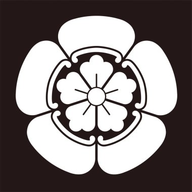 Ayva arması tipik bir Japon aile armasıdır..