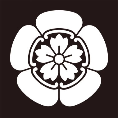 Ayva arması tipik bir Japon aile armasıdır..