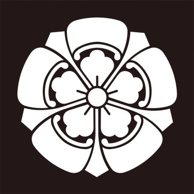 Ayva arması tipik bir Japon aile armasıdır..