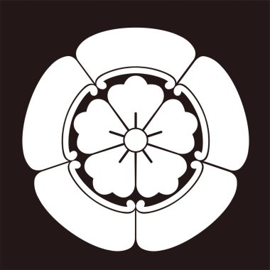 Ayva arması tipik bir Japon aile armasıdır..