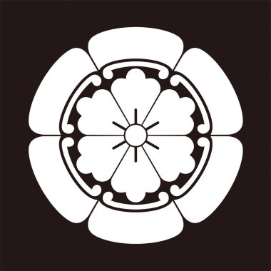 Ayva arması tipik bir Japon aile armasıdır..