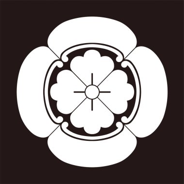 Ayva arması tipik bir Japon aile armasıdır..