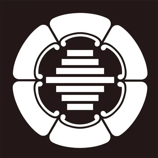 Ayva arması tipik bir Japon aile armasıdır..