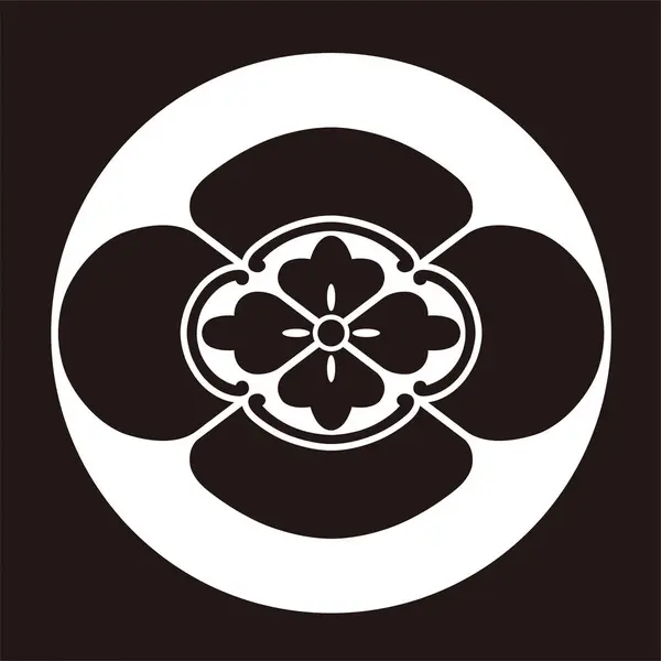 Ayva arması tipik bir Japon aile armasıdır..