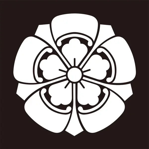 Ayva arması tipik bir Japon aile armasıdır..