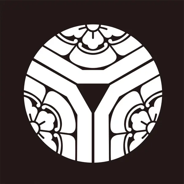 Ayva arması tipik bir Japon aile armasıdır..