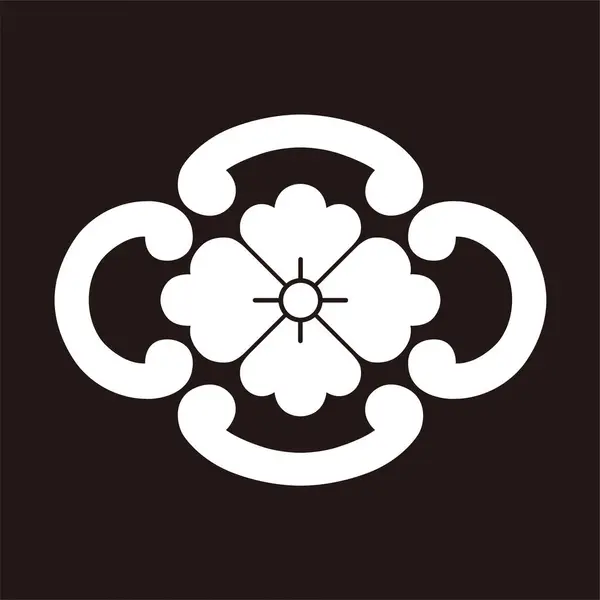 Ayva arması tipik bir Japon aile armasıdır..