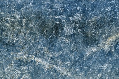 Mavili bir mermer levhanın yakın çekimi. Tasarımcı için şablon.