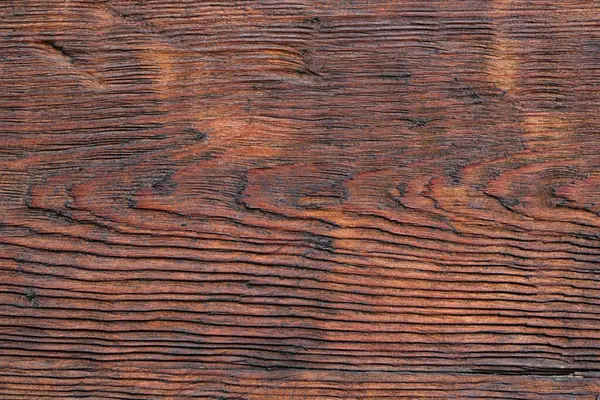 Nahaufnahme Einer Holzplatte Brauner Farbe Abstrakter Hintergrund Für Design — Stockfoto
