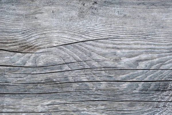 Nahaufnahme Textur Von Holzbrettern Mit Rissen Verblasst Von Zeit Zeit — Stockfoto