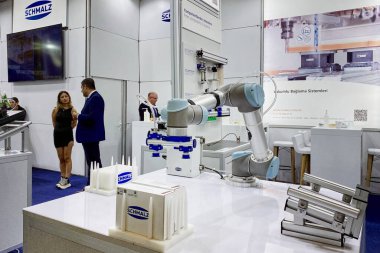 WoodTech 2023 Woodworking Machinery Expo, Tuyap: İstanbul, Türkiye - 20 Ekim 2023.