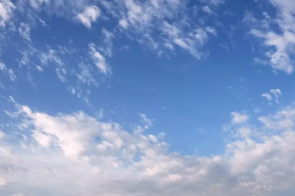 Beautiful morning sky with clouds. Background or template for design.