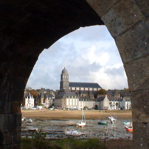 Sainte Croix Kyrka Saint Malo Romersk Katolsk Kyrka Det Ligger — Stockfoto