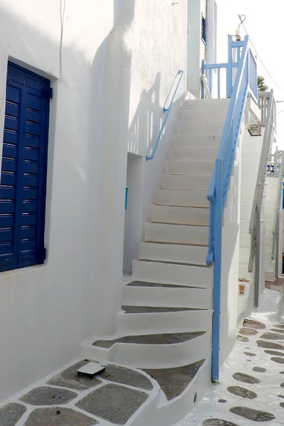 Einer Der Reize Der Griechischen Inseln Der Kykladen Herzen Der — Stockfoto