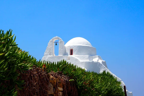Church Panagia Paraportiani Located District Kastro Town Chora Greek Island — Stock Photo, Image