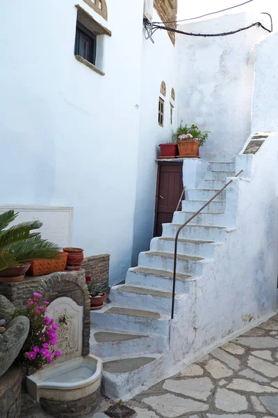Gelegen Cycladen Archipel Het Prachtige Beroemde Eiland Tinos Griekenland Het — Stockfoto