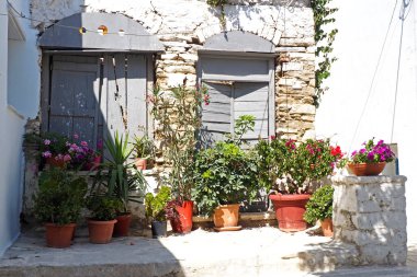 Ege Denizi 'nin göbeğindeki Yunan Kiklad adalarının cazibesinden biri de antik şehirlerin dar sokaklarındaki evlerin güzel renkli kapılarıdır.
