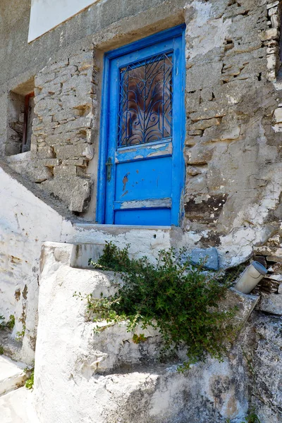 Een Van Charme Van Griekse Cycladische Eilanden Het Hart Van — Stockfoto