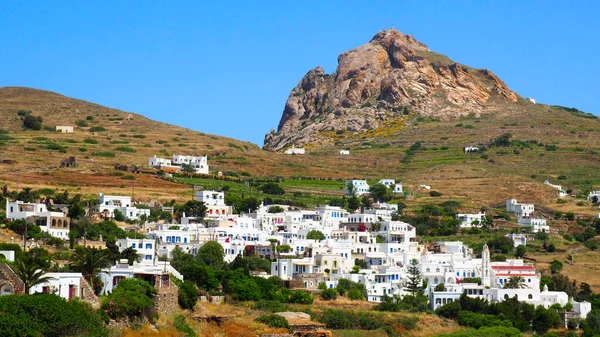 Famous Superb Island Tinos Greece Cyclades Archipelago Heart Aegean Sea — Stock Photo, Image