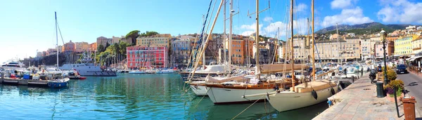 Old Historic Port Bastia Corsica Located Foot Citadel Dominated Saint — 스톡 사진