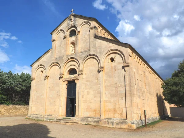 Catedral Santa Maria Assunta Nebbiu Construida Saint Florent Famoso Balneario — Foto de Stock