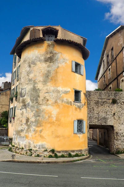 Bayonne Kraju Basków Wieża Vieille Boucherie Była Częścią Systemu Obronnego — Zdjęcie stockowe