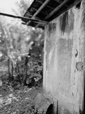 Ghost house at Indonesia