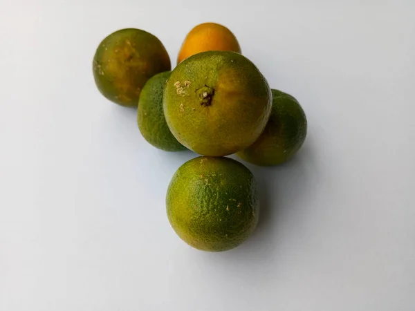 Calamansi isolated on white background