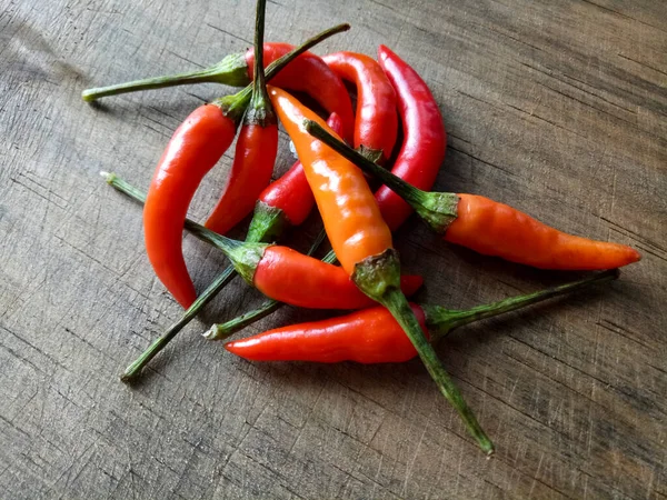Condiments on a wooden cutting board