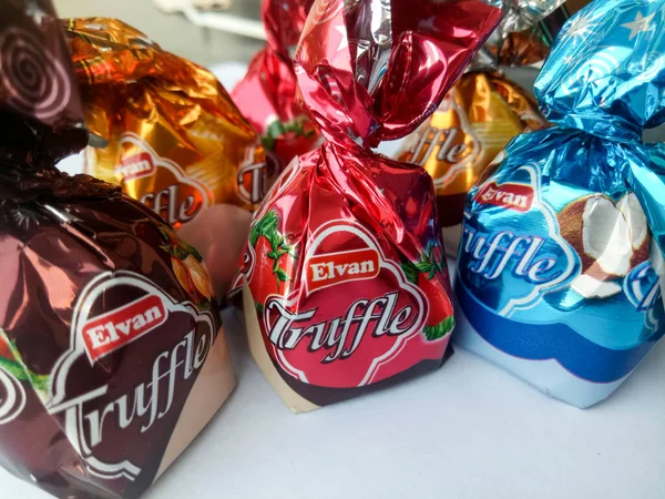 Assorted chocolates for celebrating Valentine's Day