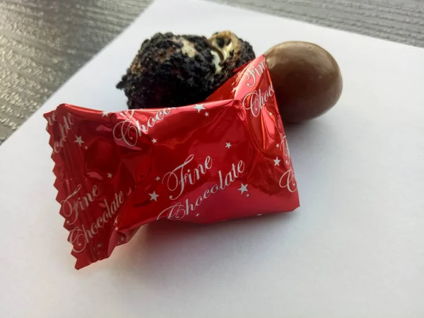 Assorted chocolates for celebrating Valentine's Day