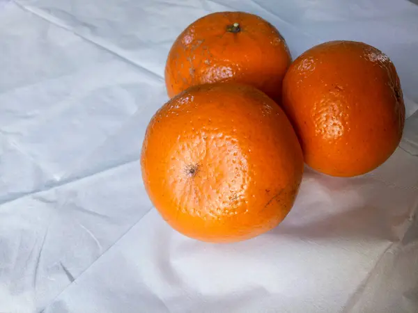 Sweet ripe tangerines with a vibrant orange color