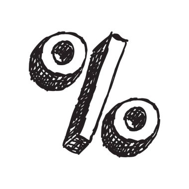 Yüzde yüz işaret vektör tasarımı. yüzde ikon düz stil yaratıcı kavram.