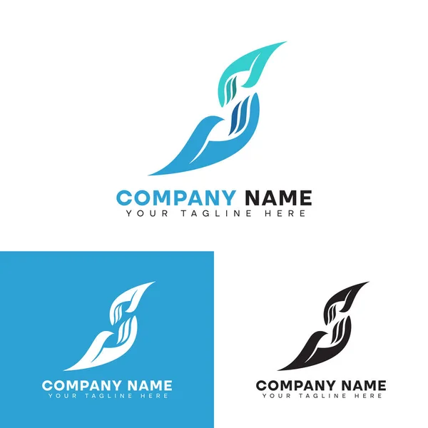 Logodesign Vorlagen Hand Symbol Für Firmenlogo Hilfe Symbol — Stockvektor