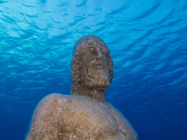 stock image Man from Atlantis in the Mediterranean Sea 