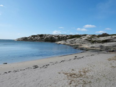 Norveç 'teki Hvaler adalarından plaj