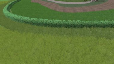 Modern peyzaj mimarisinin 3 boyutlu çizimi. Peyzaj tasarımının arkaplan bilgisayarı. Farklı çim yüzeylerinin düz çizgilerle karşıt bileşimi.