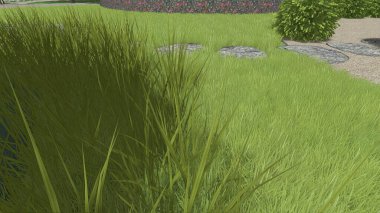 Memleketin peyzaj tasarımının 3 boyutlu görüntüsü. Bölgenin peyzajı. Birleşik peyzaj ve peyzaj çözümlerinin bilgisayar görselleştirmesi.