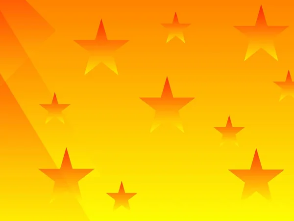 The gradation background for the cover is a combination of yellow, orange and red 6