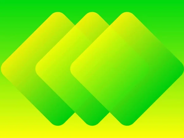 The gradation background for the cover is a combination of green and yellow 2