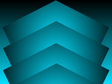 Abstract background illustration of a combination of black and cyan blue or aqua blue with various variations 19