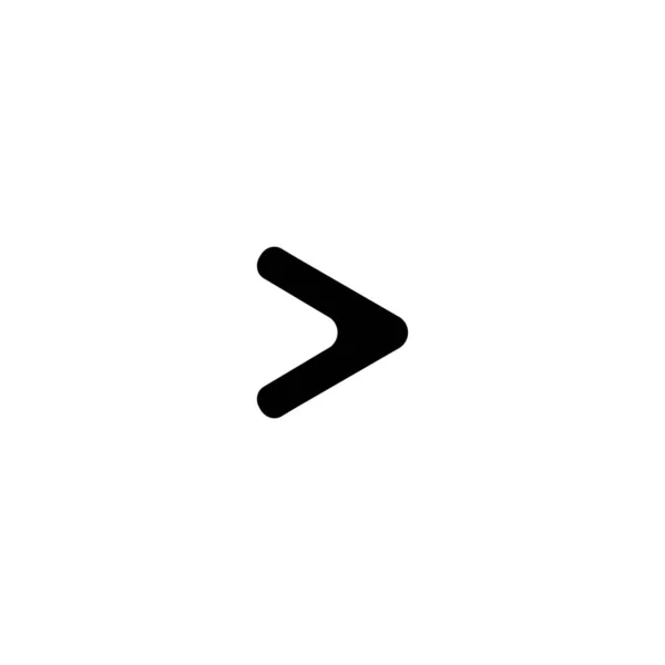 Einfache Pfeil Symbol Vektor Illustration Design — Stockvektor