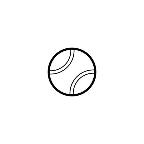 Бейсбольная Икона Вектор Движения Мяча — стоковый вектор