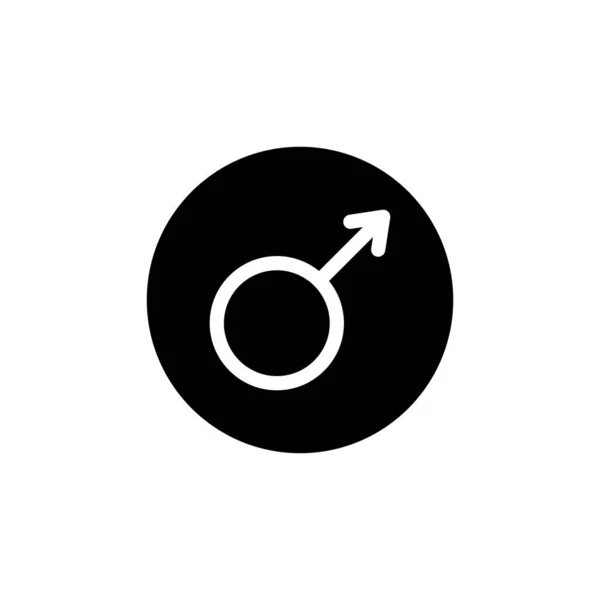 Conjunto Género Icono Masculino Femenino Ilustración Vectorial — Vector de stock