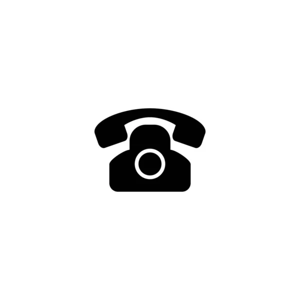 Simple Design Icon Telephone Vector Illustration — Stock Vector