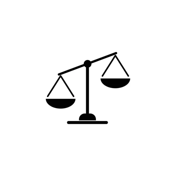 Balance Icon Vector Balance Signe — Image vectorielle