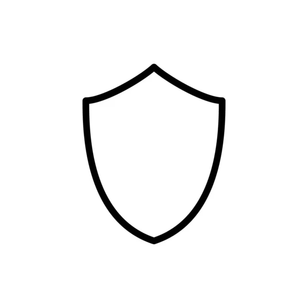 Значок Захисту Щита Векторні Ілюстрації — стоковий вектор